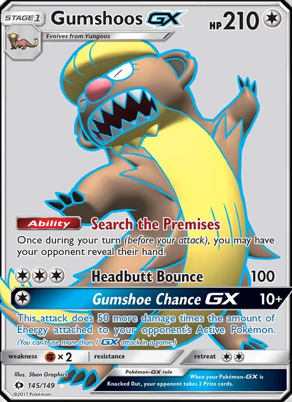 Gumshoos GX - Non-holo