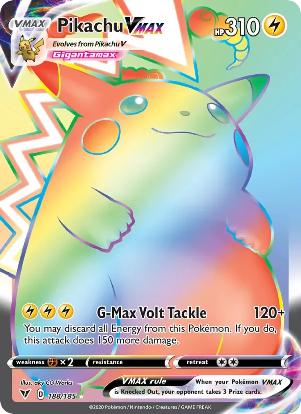 Pikachu VMAX - Holo - Rainbow