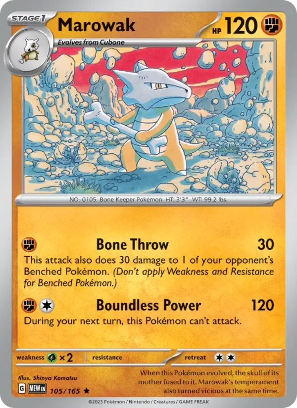 Marowak - Holo