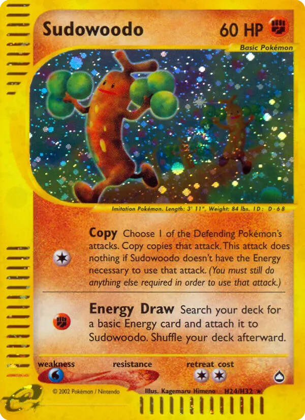 Sudowoodo - Holo