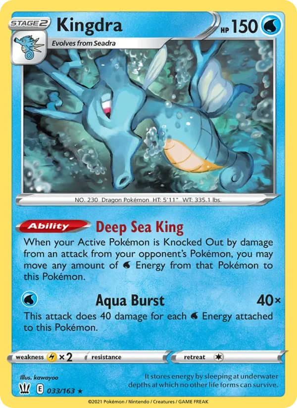 Kingdra - Holo