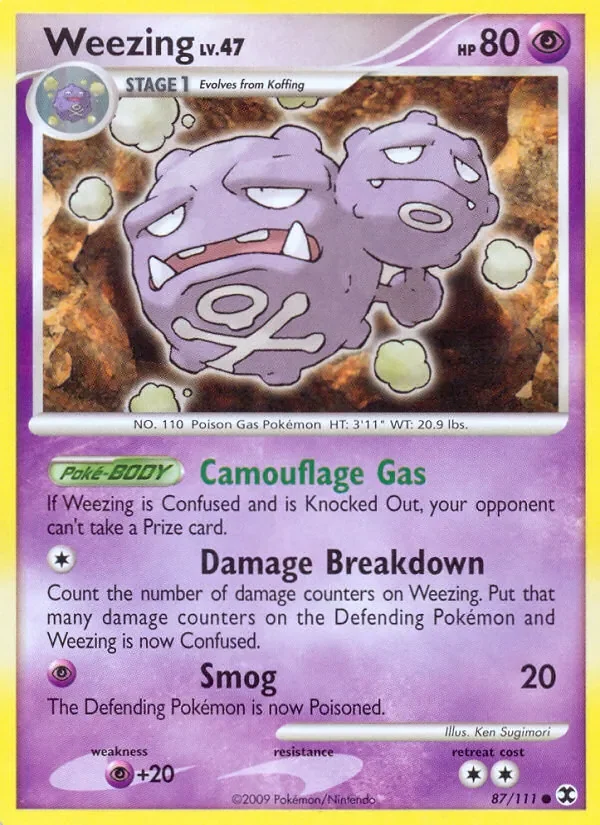 Weezing - Non-holo