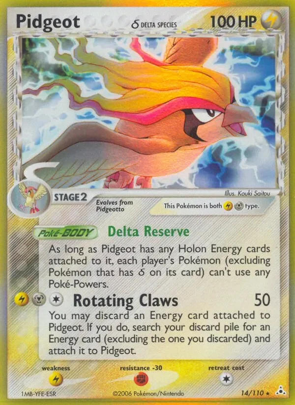 Pidgeot δ - Holo