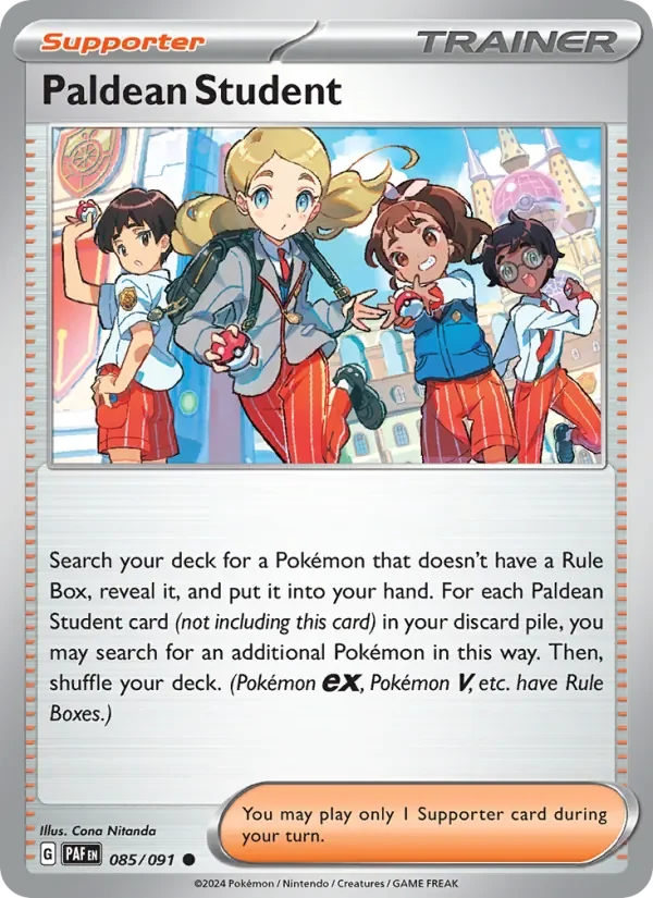 Paldean Student - Non-holo