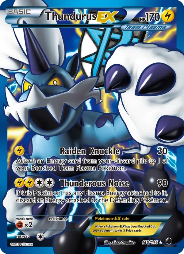Thundurus-EX - Non-holo