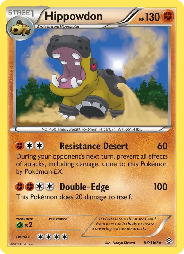 Hippowdon - Non-holo