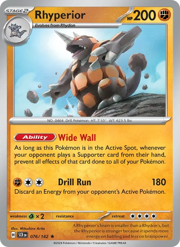 Rhyperior - Holo