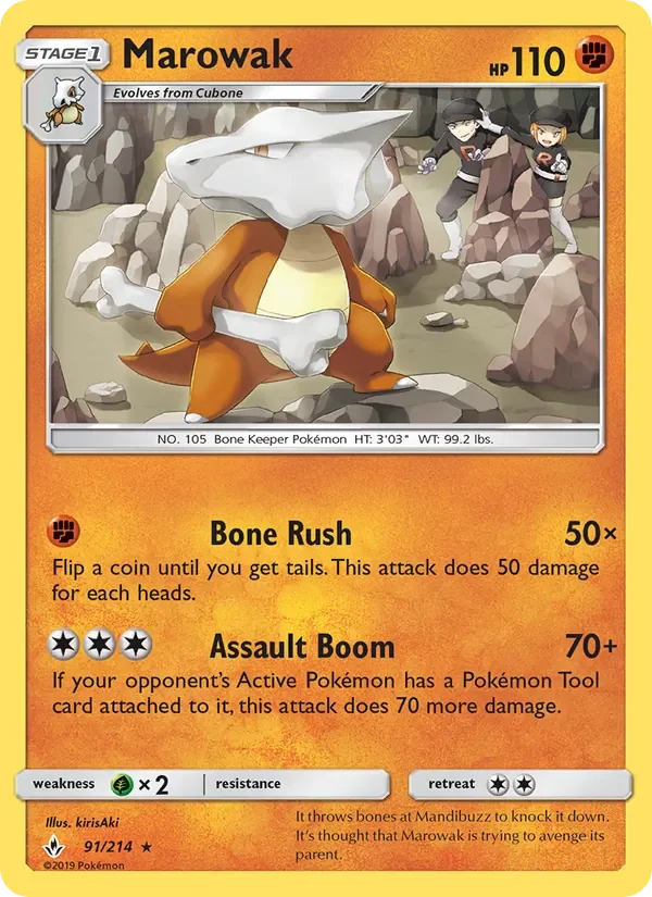 Marowak - Non-holo