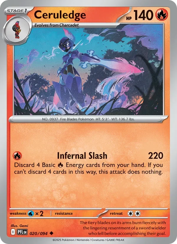Ceruledge - Non-holo
