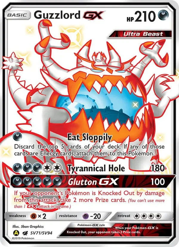Guzzlord-GX - Non-holo