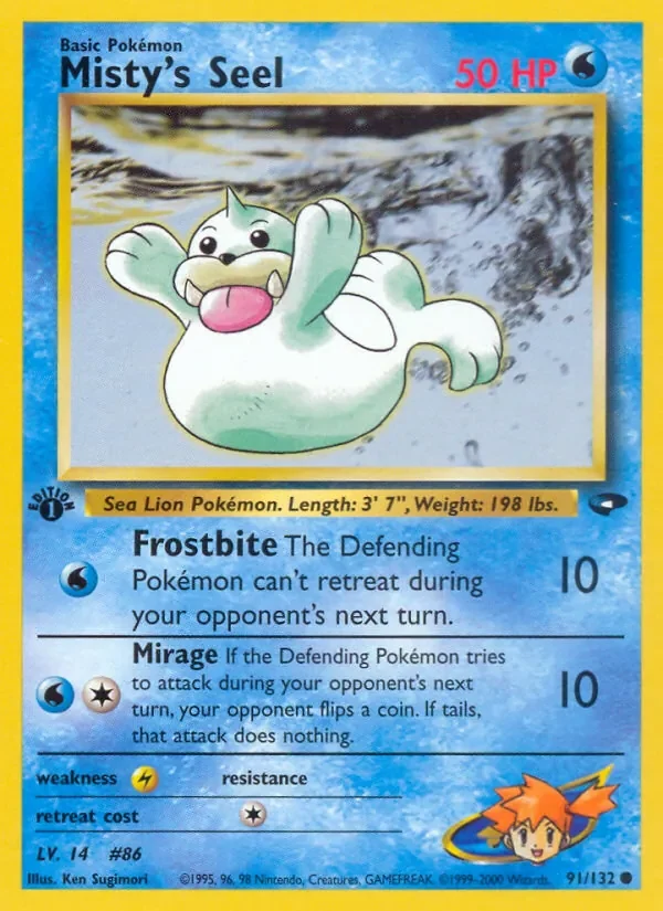 Misty's Seel - Non-holo