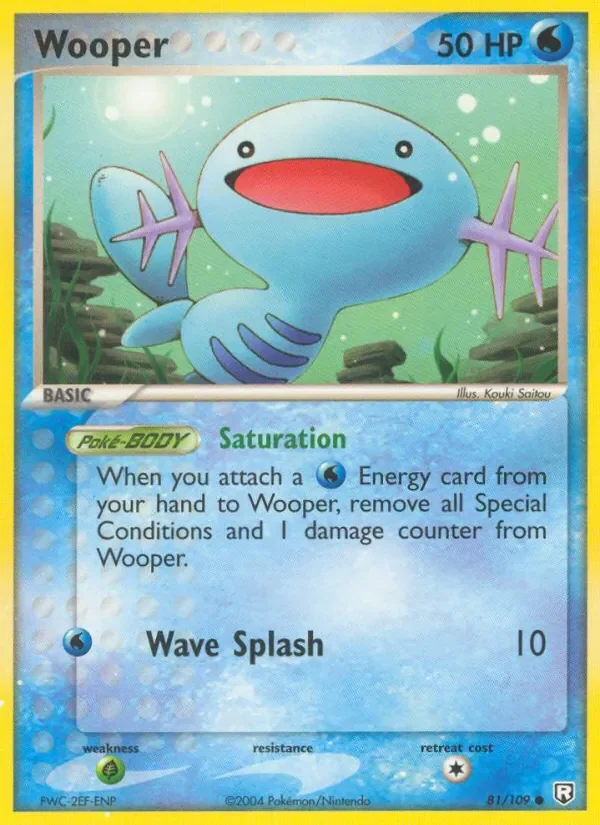 Wooper - Non-holo