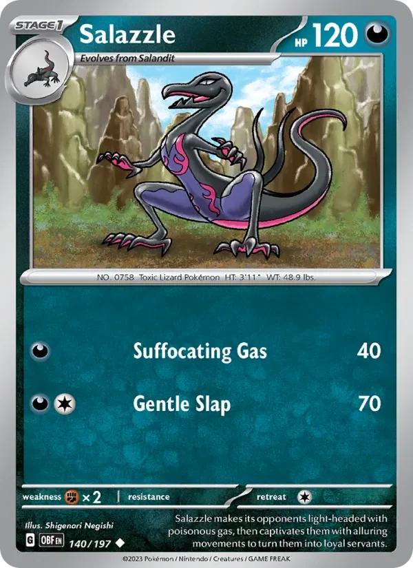 Salazzle - Non-holo