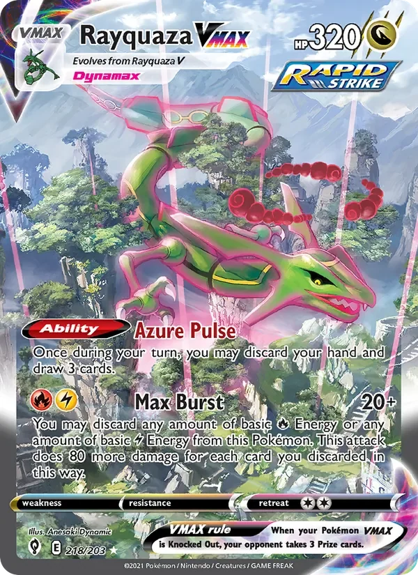 Rayquaza VMAX - Holo