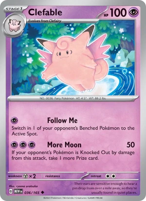 Clefable - Non-holo