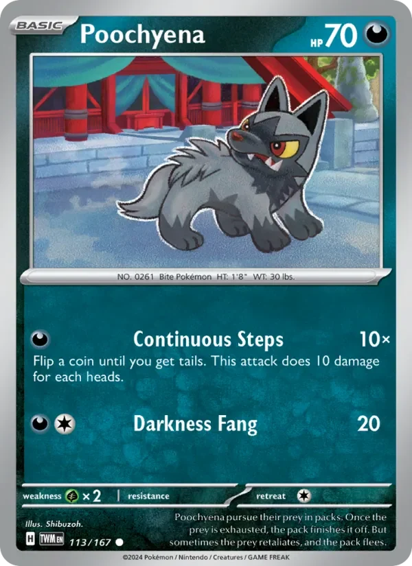 Poochyena - Non-holo