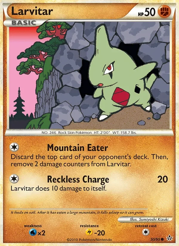 Larvitar - Non-holo