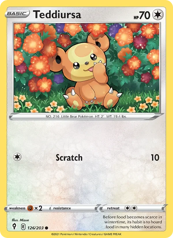 Teddiursa - Non-holo