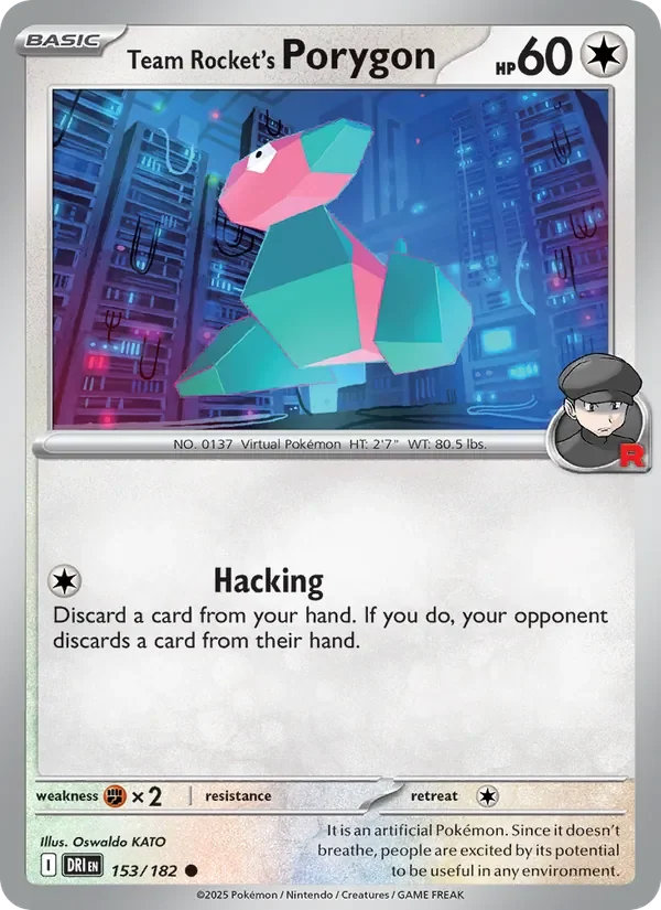 Team Rocket's Porygon - Non-holo