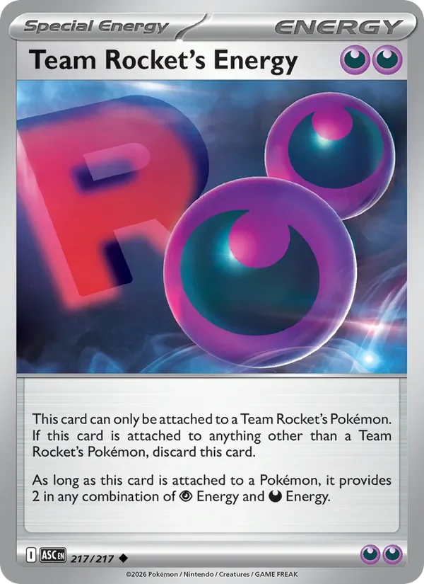 Team Rocket's Energy - Non-holo
