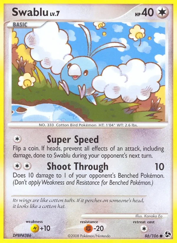 Swablu - Non-holo