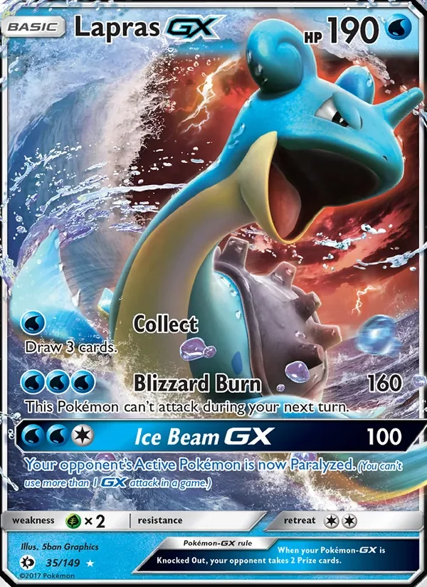 Lapras GX - Non-holo