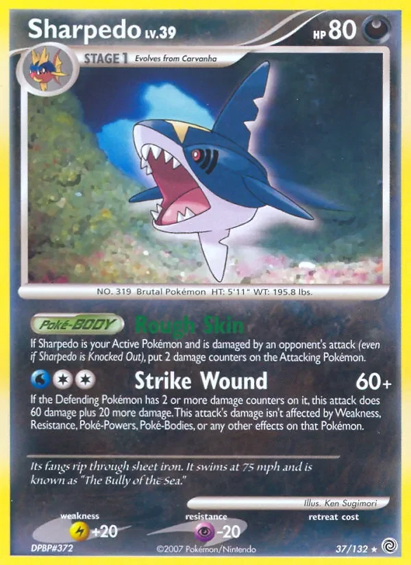 Sharpedo - Non-holo