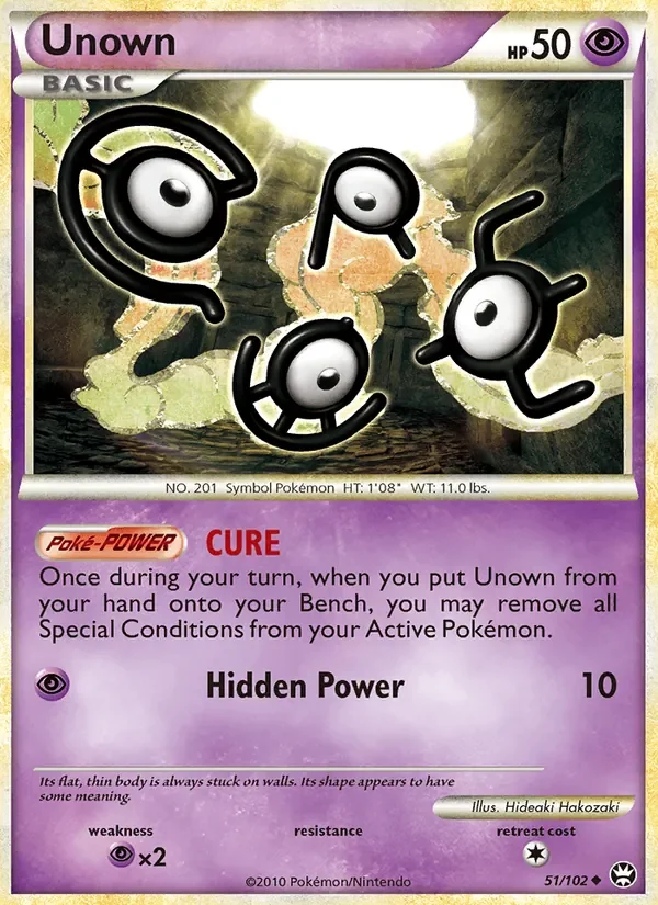 Unown - Non-holo