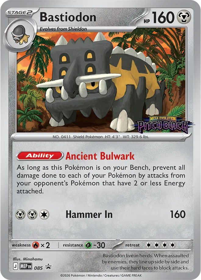 Bastiodon - Holo - Set Logo