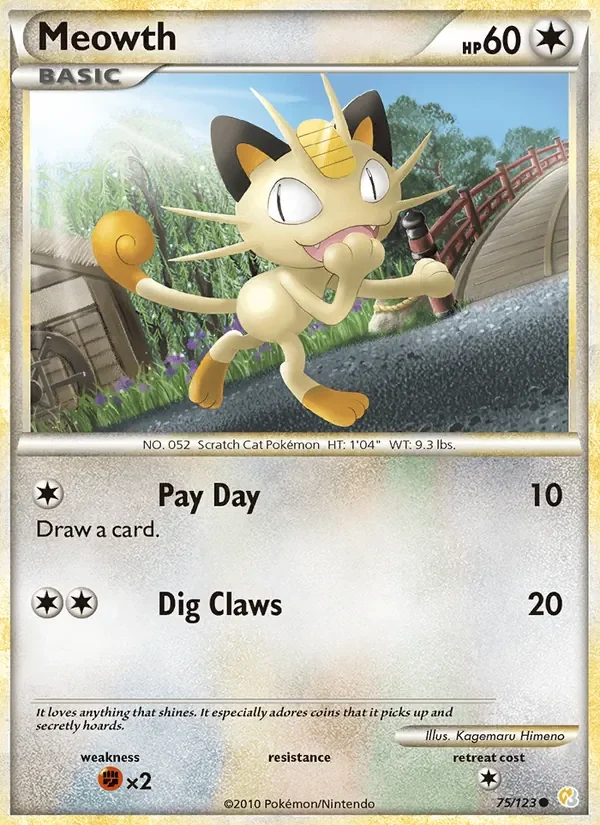 Meowth - Non-holo