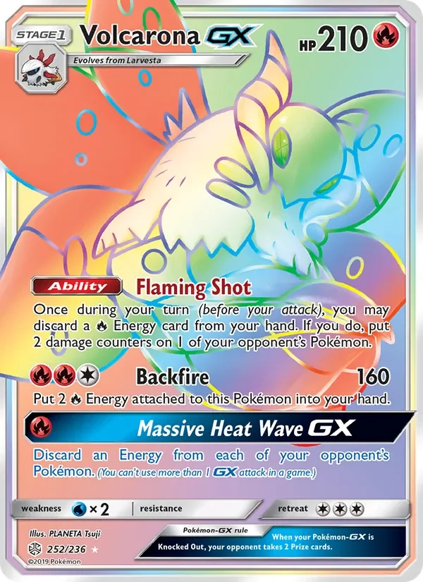 Volcarona GX - Non-holo