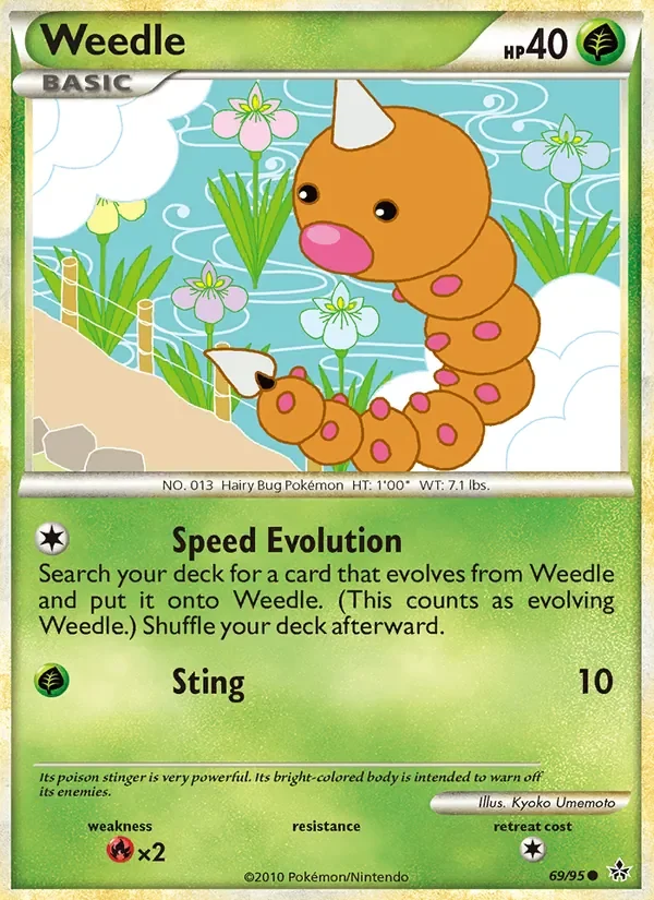 Weedle - Non-holo