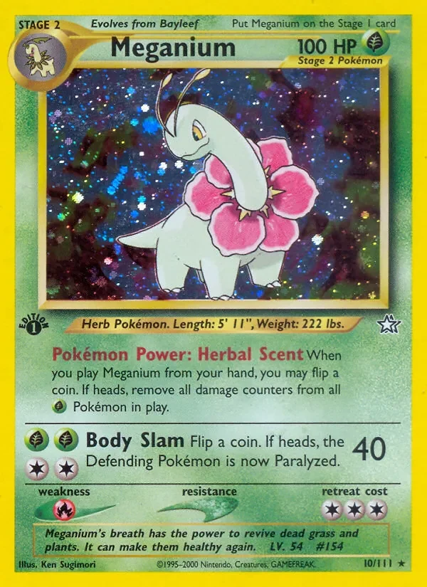 Meganium - Holo