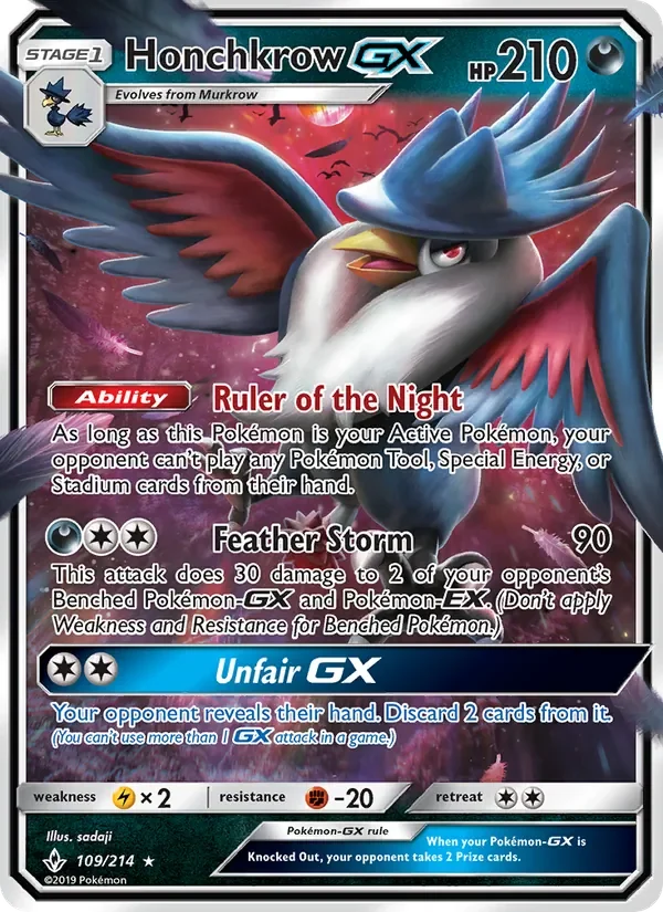Honchkrow GX - Non-holo