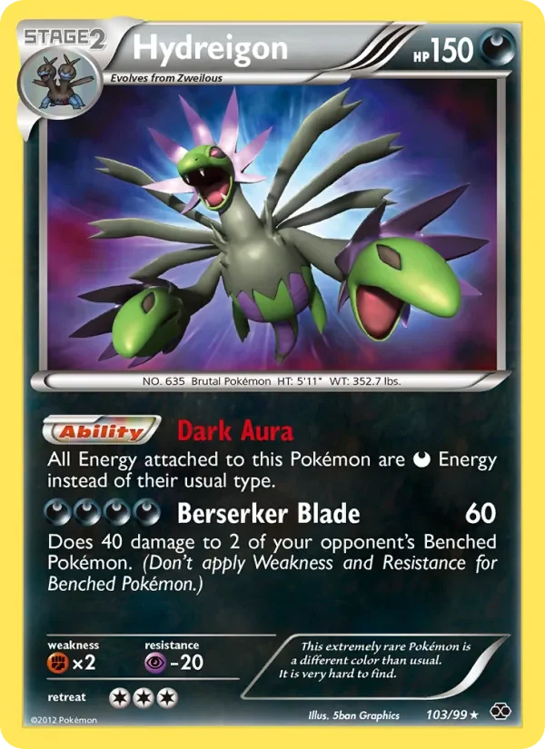Hydreigon - Non-holo