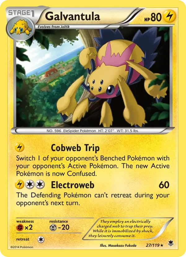 Galvantula - Non-holo
