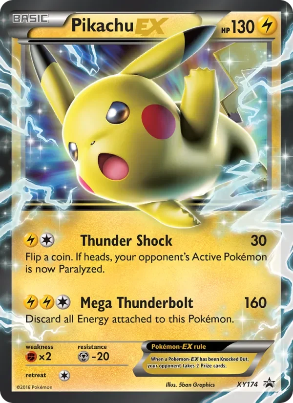 Pikachu-EX - Non-holo