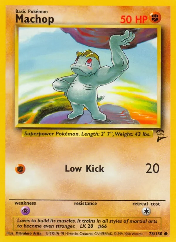 Machop - Non-holo