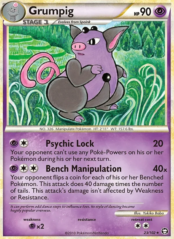 Grumpig - Non-holo