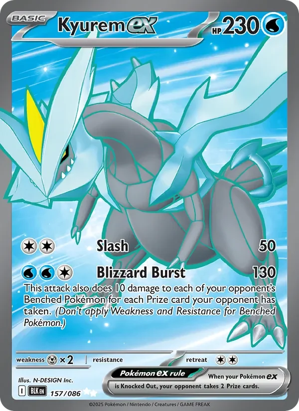 Kyurem ex - Full Art