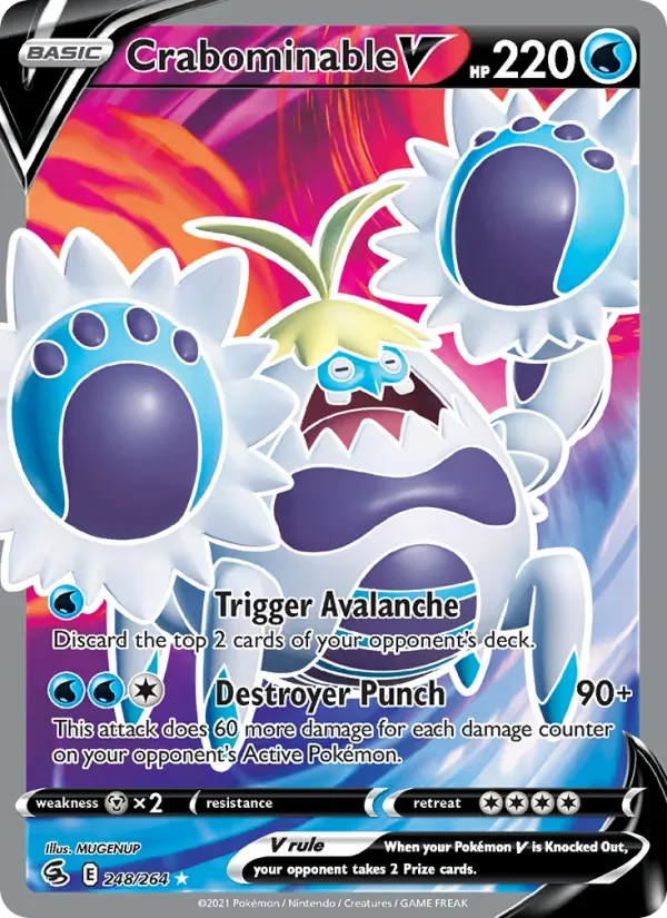 Crabominable V - Holo