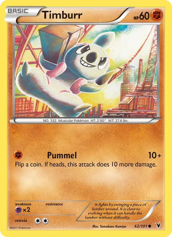 Timburr - Non-holo