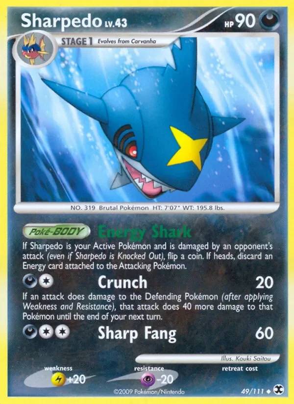 Sharpedo - Non-holo