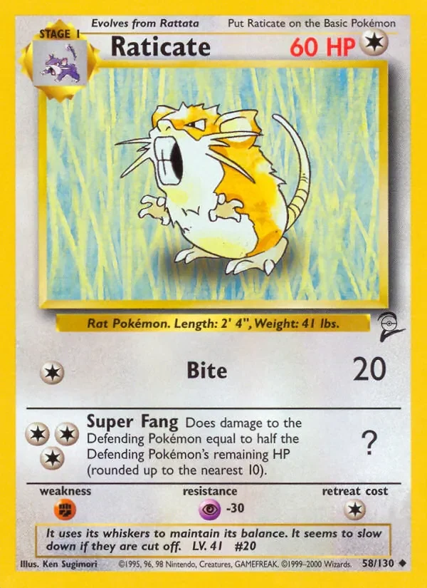 Raticate - Non-holo