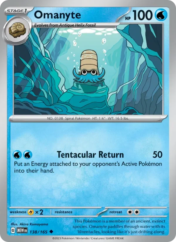 Omanyte - Non-holo