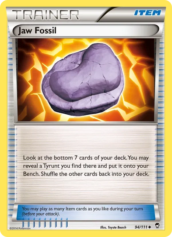 Jaw Fossil - Non-holo