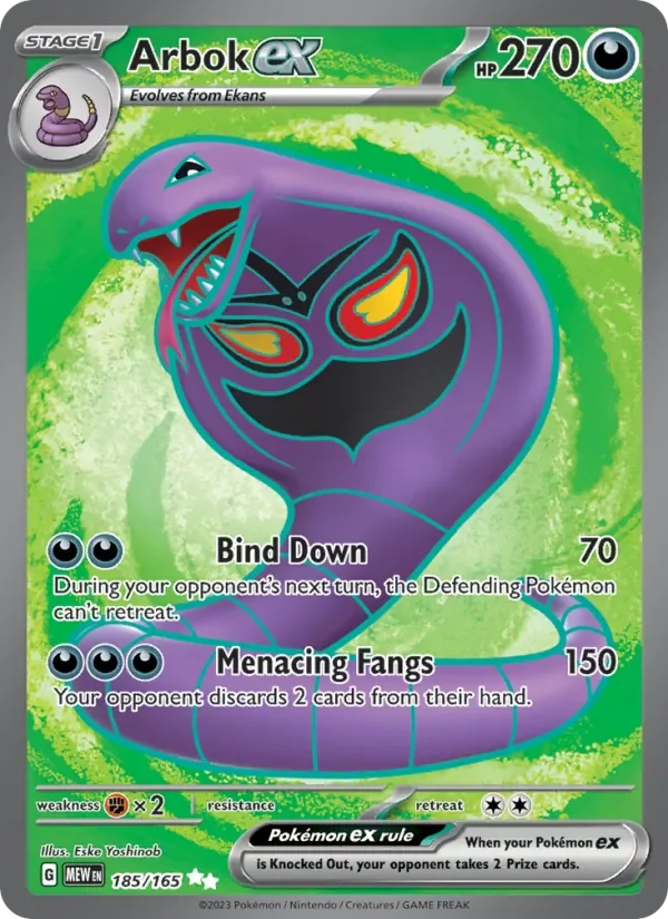 Arbok ex - Full Art
