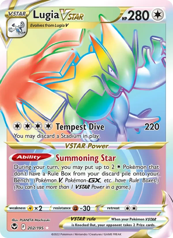 Lugia VSTAR - Holo - Rainbow
