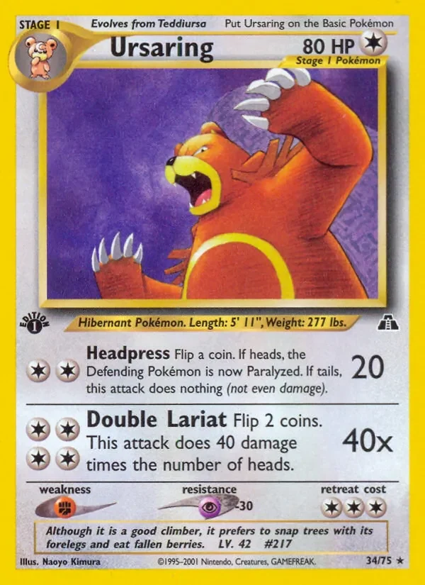 Ursaring - Non-holo
