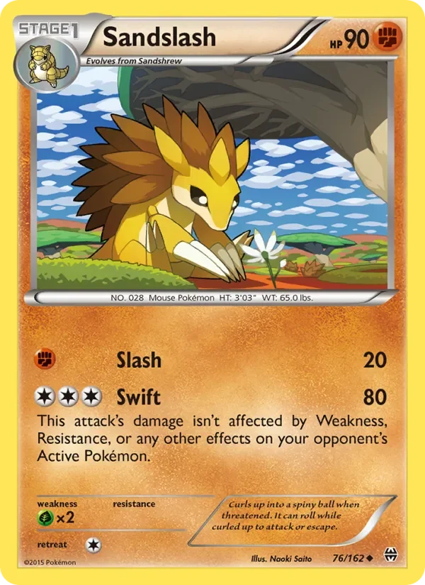 Sandslash - Non-holo